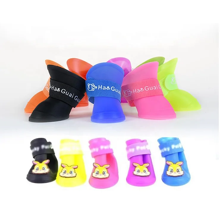 Sohpety Luxury Custom High End Pet Dog Cat Rain Boots Waterproof Summer Cool For Pets Dog Shoes