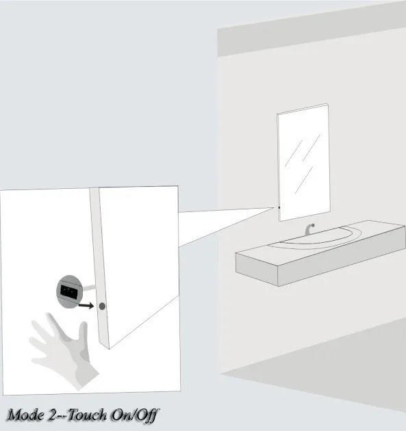 IR sensor switch S01 led controller wall switch