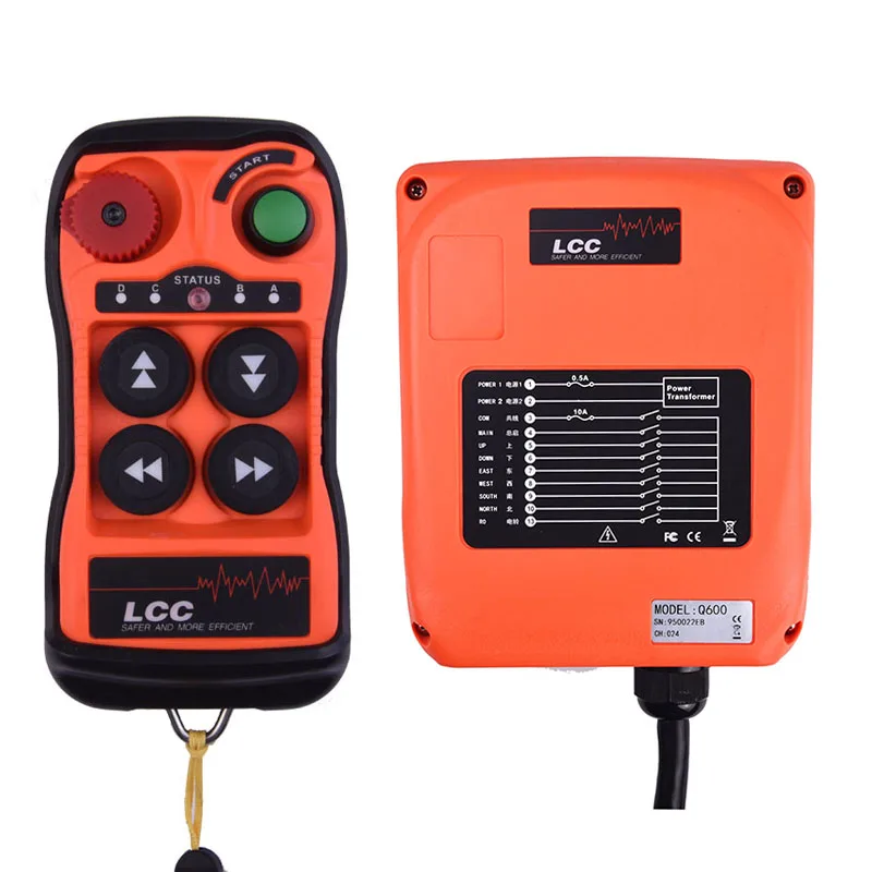 Q404 LCC industrial wireless mine drilling rig remote control switch