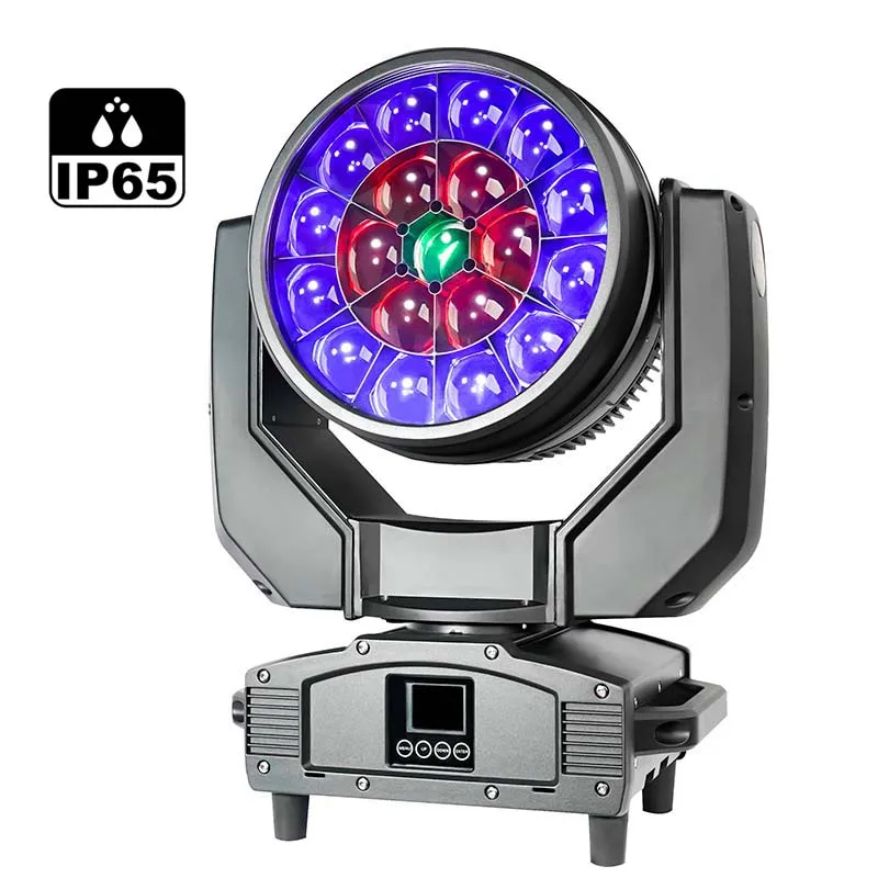 Ring Control Beam Wash Moving Head IP65 19X40W RGBW LED Wash Moving Head DMX Stage Light