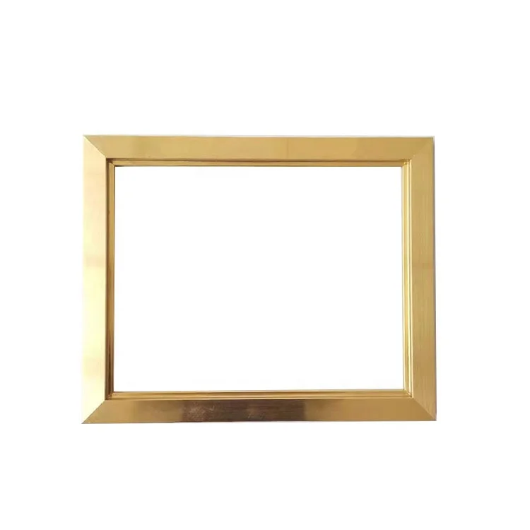 Пользовательская фоторамка литье большая Деревянная mdf Фоторамка золотая