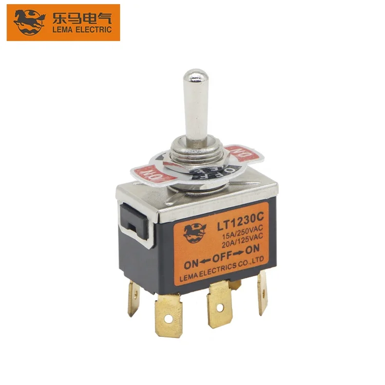  Lema LT1230C ВКЛ-ВЫКЛ-на 3 позиции DPDT Heavy Duty