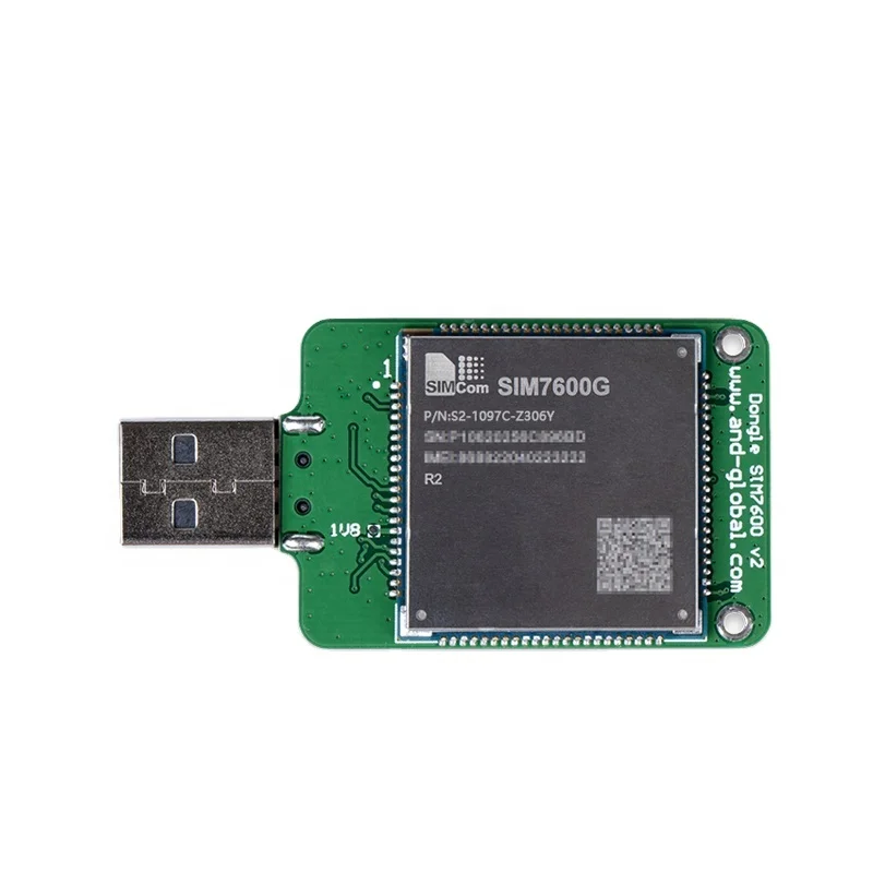USB dongle SIM7600G,LTE USB Dongle CAT1 SIMCOM 4G 1pc