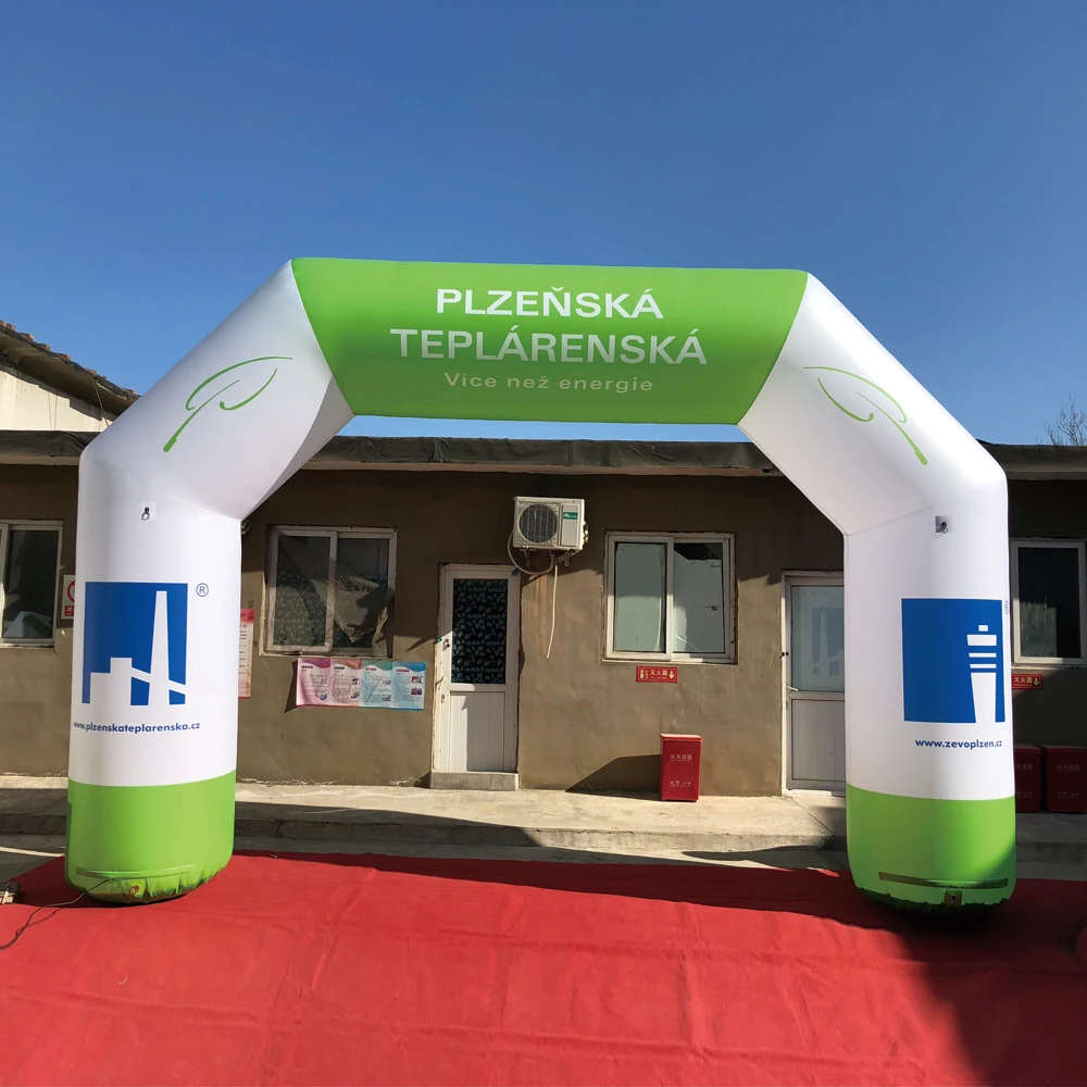 Factory Custom Inflatable Finish Line Arch  Outdoor Event Racing Inflatable Arch With Brand