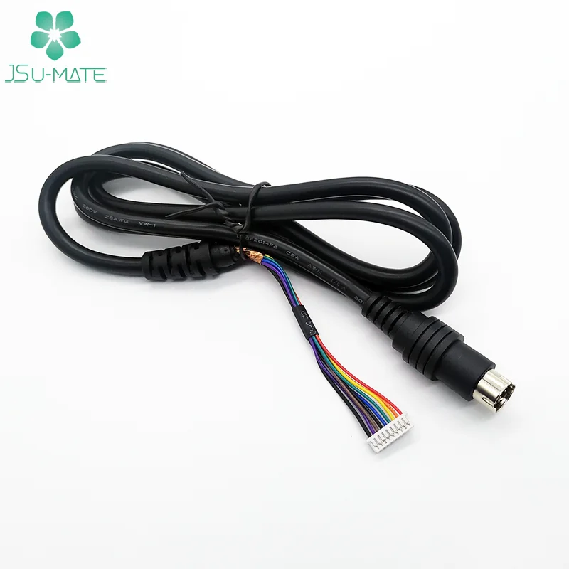 Пользовательские большие/мощность/Midi/мини Din 8Pin Male к Molex 9Pin кабель питания с USB-кабель вилкой Mini 8-ми штифтовый 9 Pin