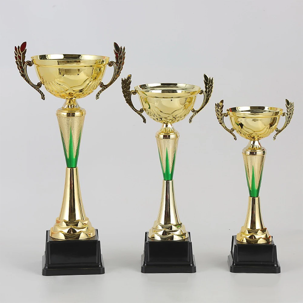 Коллекция Yiwu трофеи для ног металлический футбольный кубок Золотой трофей