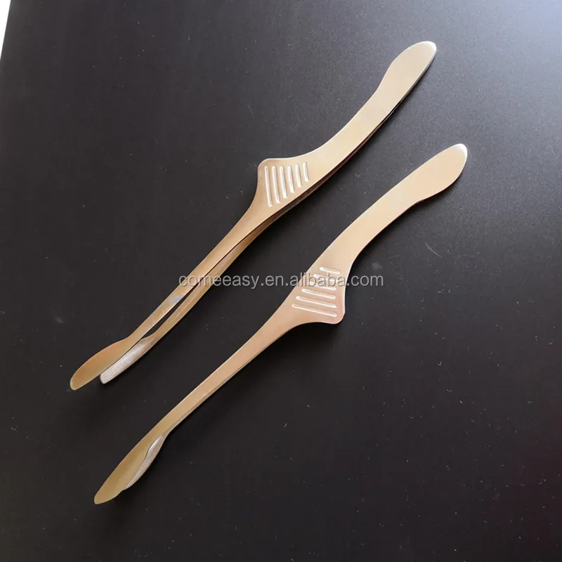 Kitchen Accessories 2022 Stainless Steel Tongs For BBQ Food Bread Meat Clip