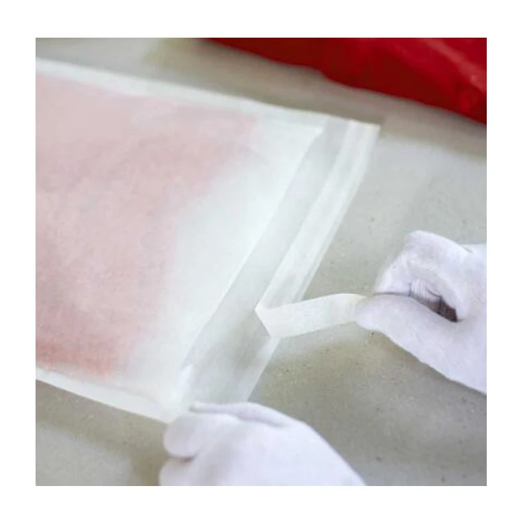 Оптовая продажа экологически чистых толстых герметичных водонепроницаемых прозрачных сумок для одежды футболок вощеной бумаги конвертов доставки упаковочных