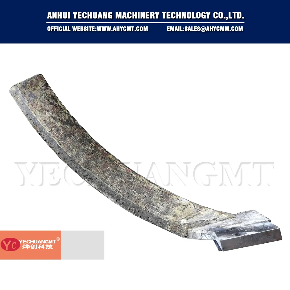 German R Series Intensive Mixer Scraper and Blades for Model R15