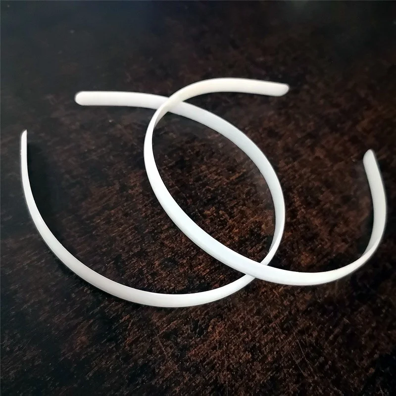 Manufacturer Wholesale Custom 10mm Children Hair Hoop Designer Hair Accessories Abs Plastic Hair Hoop