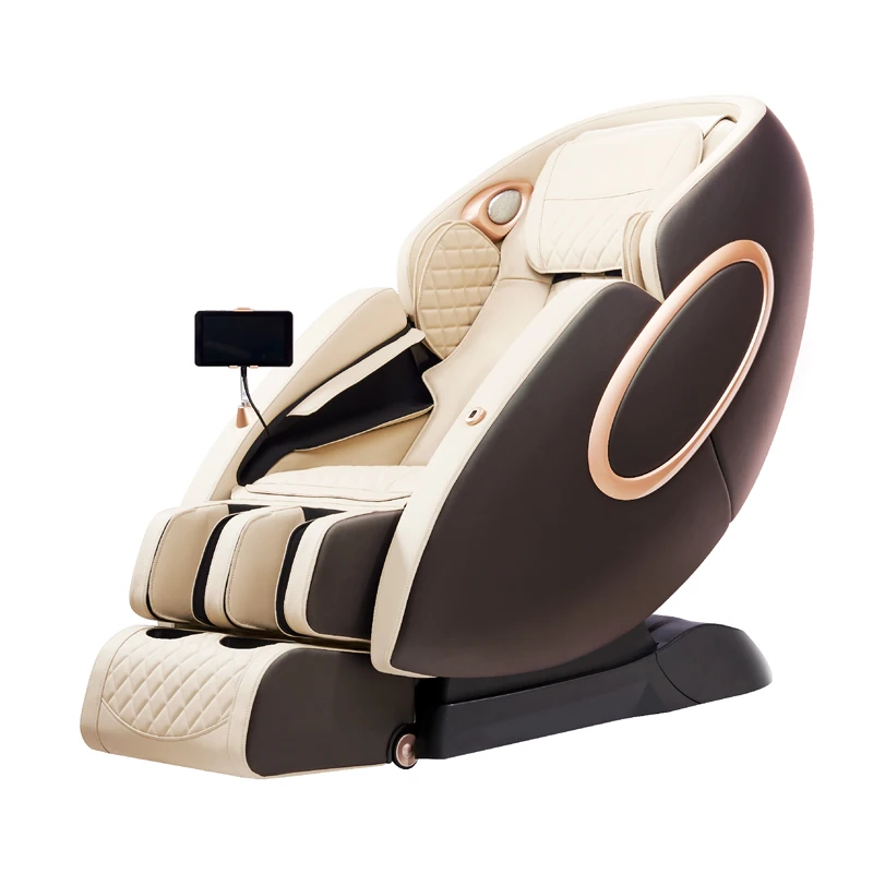 Luxury Electric Shiatsu Zero Gravity Full Body Massage Chair Leather Health Check
