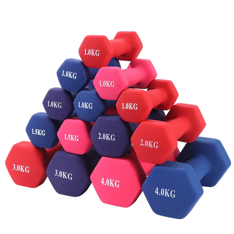 Dumbbell Ladies fitness home for men students children cast iron subbell equipment yoga exercise arm small dumbbells
