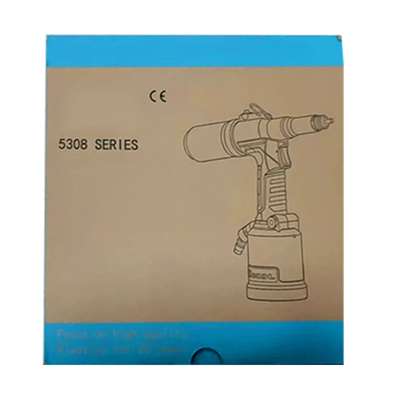 Lightweight 1.65kg Tool Stroke 8mm 273*254*88mm M3-M8 Pneumatic Riveting Nut Gun