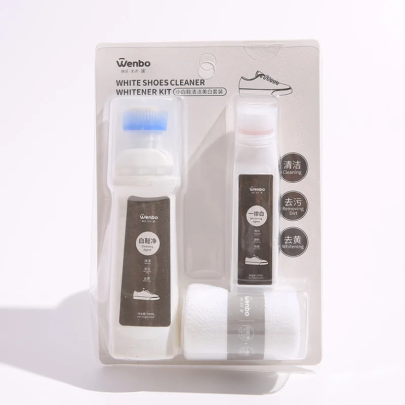 Eco friendly quick convenient neutral white shoes sneaker cleaning