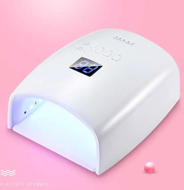 2023 new arrival  S10 48W 30 LED  uv led gel dryer nail lamp for salon for Gel Nail Polish Kit Nail Art Accessories White