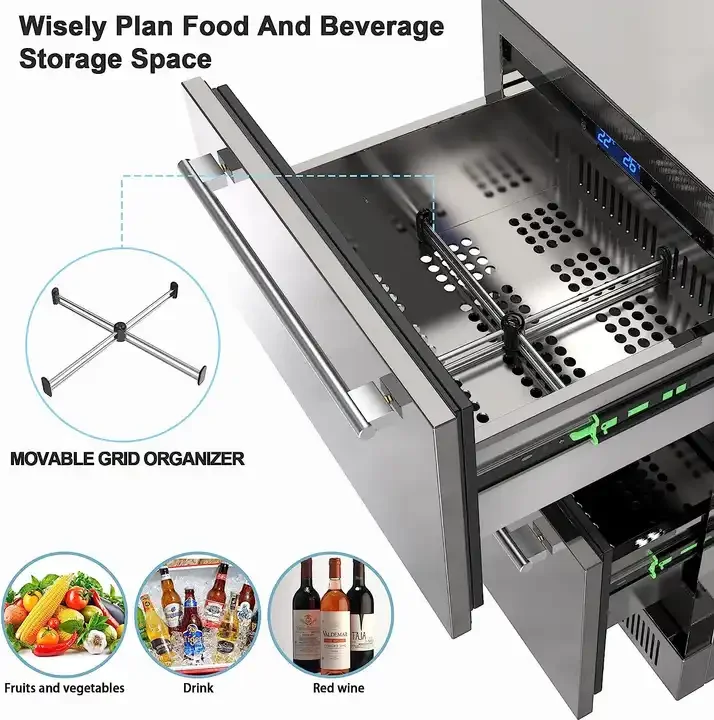 fenfei isotherm drawer beverage humidity sub zero pull out reviews 2 freezer flex zone cafe dual refrigerator with flex drawer