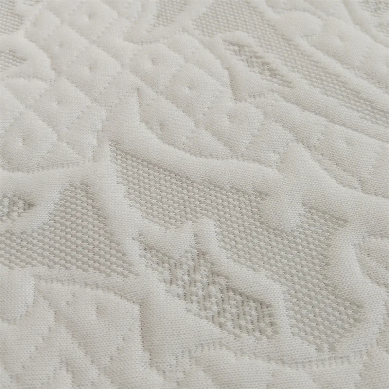 Graphene hometextile fabric Mesh polyester jacquard fabric Stretch Breathable mattress lace fabric