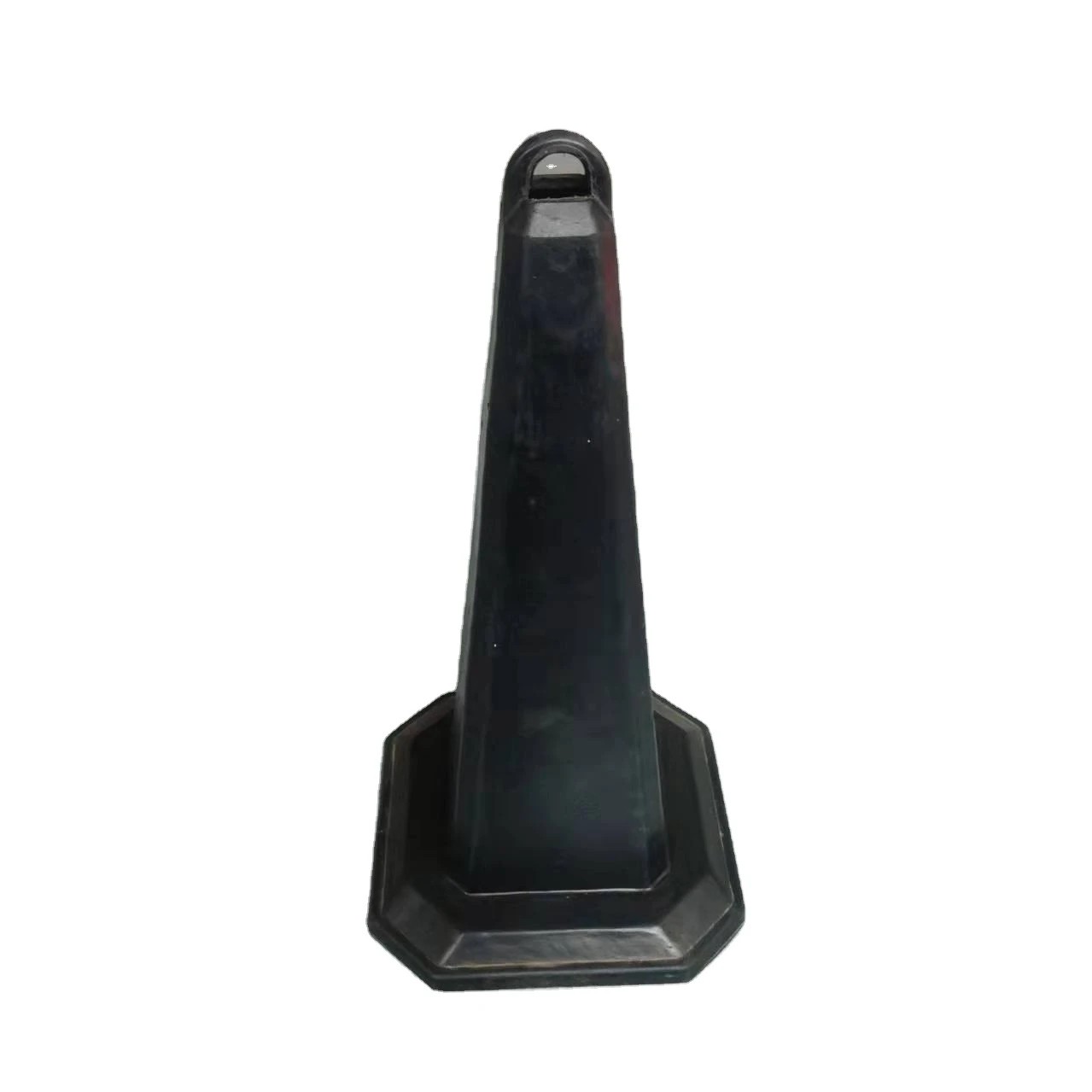 75cm 3kg rubber traffic safety cones with the arched loop on top