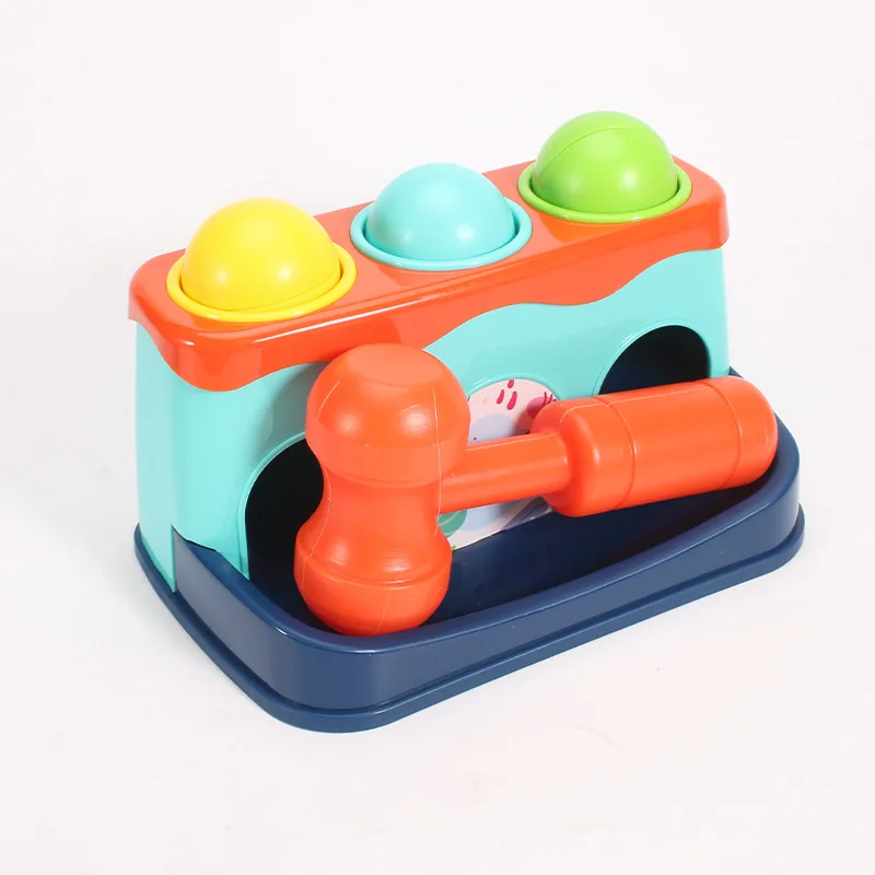 Ball Popper Game with Hammer Toy Baby Toy with Fun Lights  of Fun and Skills Development with This Baby Ball Toy for Kids