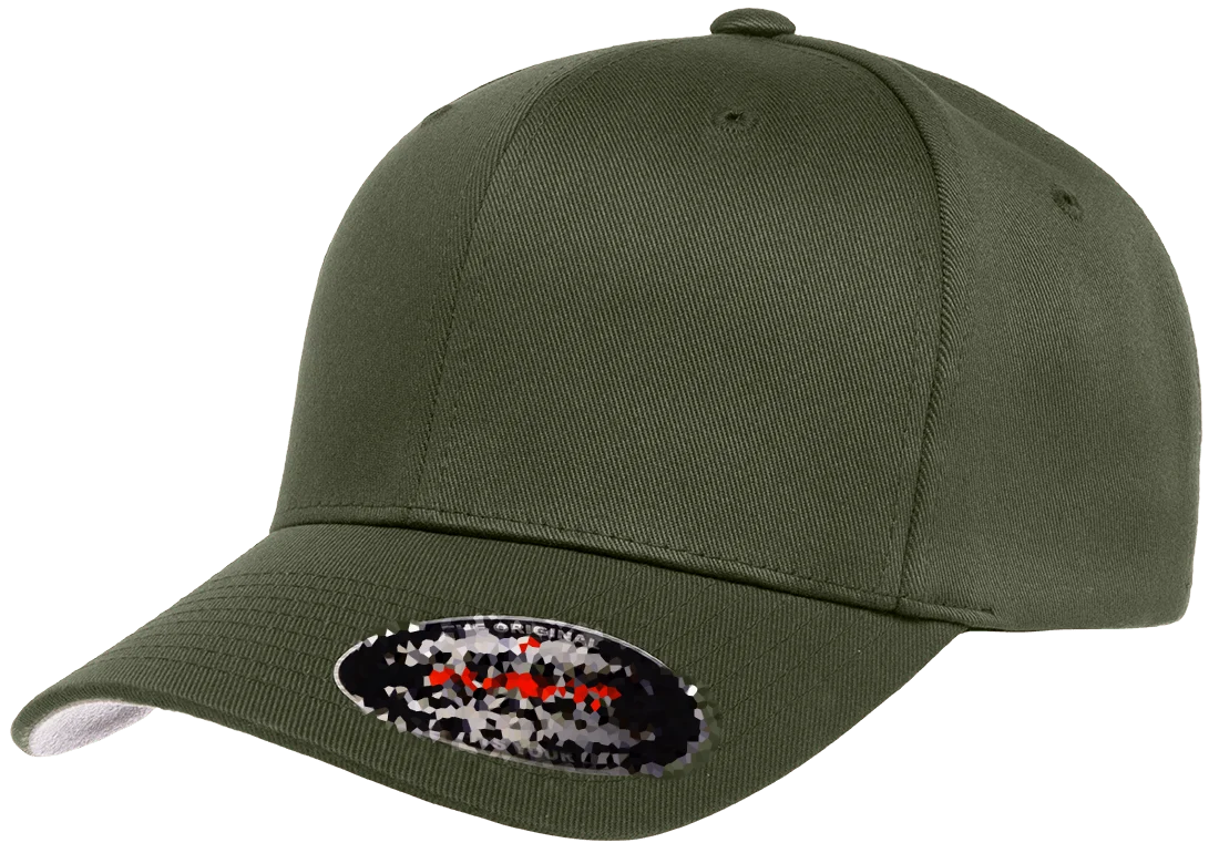 6277 Luxury custom 6 panel structured baseball hat flex fit curved brim gorras stretch fitted hat for men