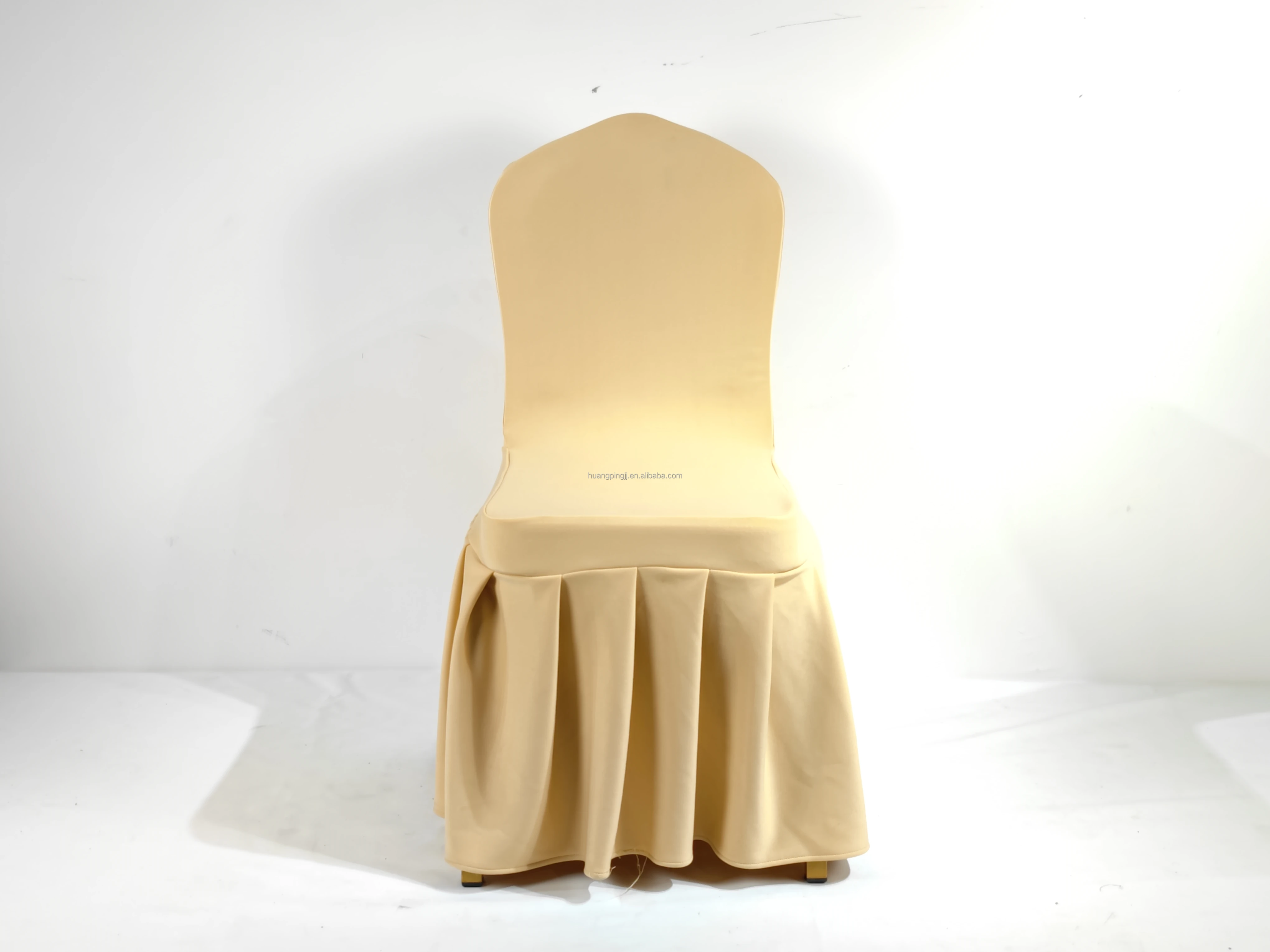 Folding wedding decoration spandex chair cover for event