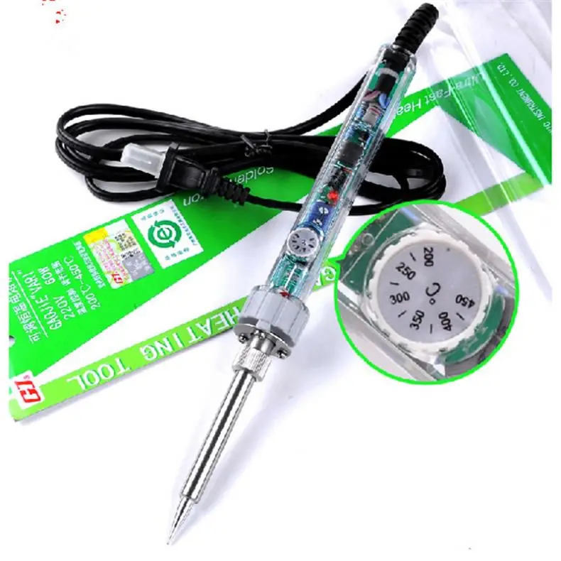 Электрический паяльник GJ 907 с постоянной температурой без свинца внутренним