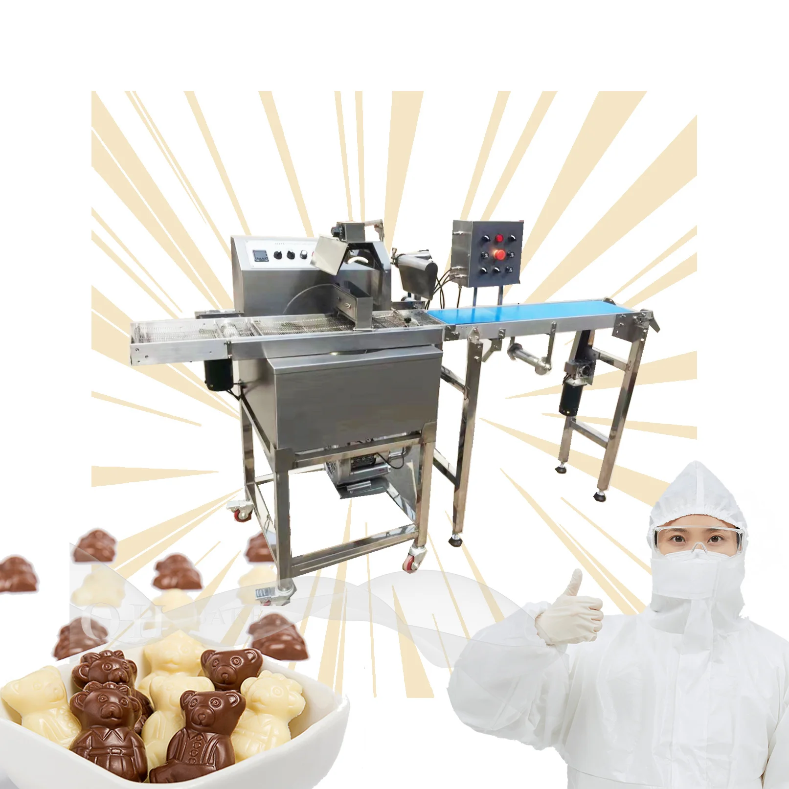 ferrero rocher chocolate packing machine filling machine for hot chocolate commercial chocolate coated nuts machine