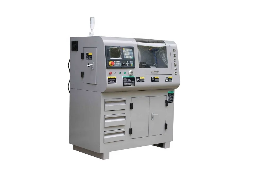 CNC210/400 Mini CNC lathe processing metal turning cnc lathe benchtop CNC lathe