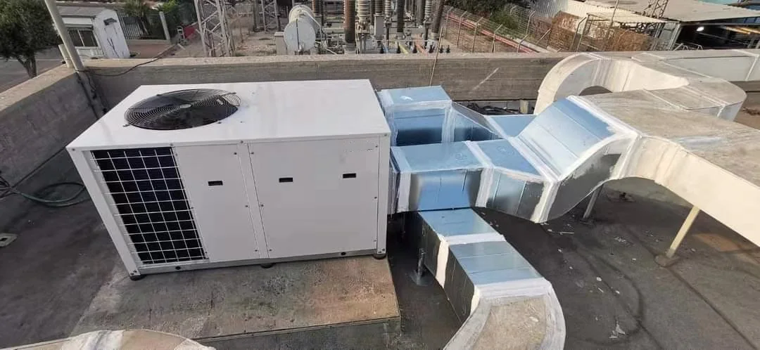 Rooftop packaged unit with inverter compressor
