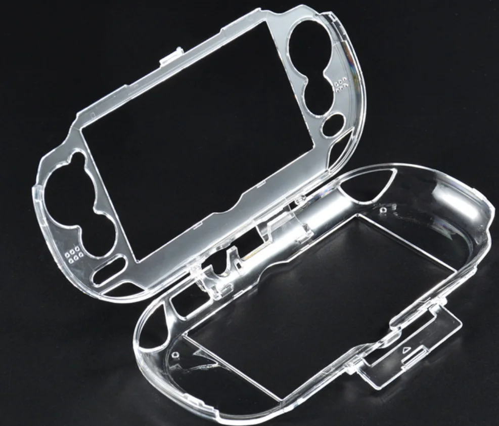 Transparent Clear Hard Case Protective Cover Shell Skin for  PlayStation Psvita PS Vita PSV 1000 Crystal Full Body Protector