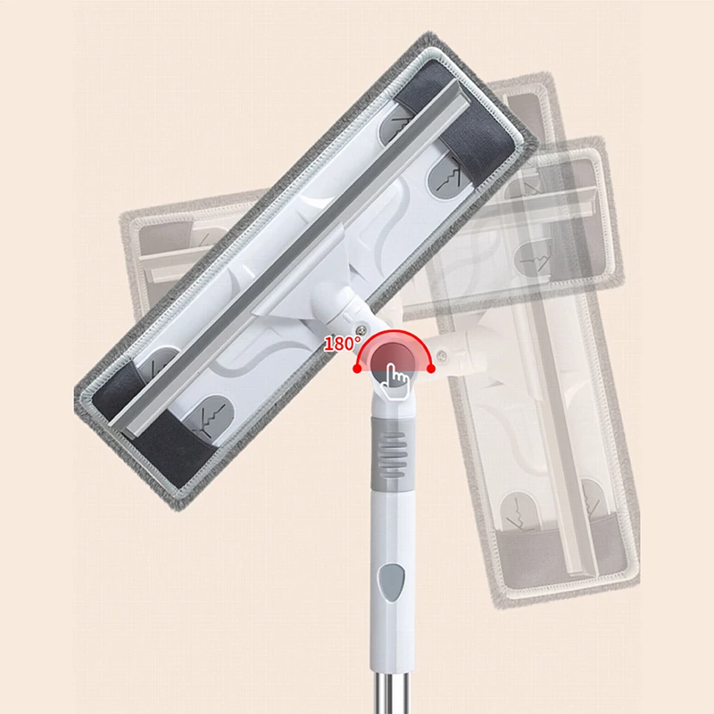 Extenclean Squeegee Window Cleaner Flexible Glass Cleaner With Extension Pole Telescopic Window Washing Wiper