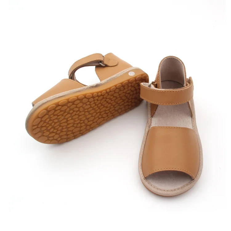 Newborn Genuine Leather Toddler Girls Dress Shoes Children Kids Squeaky Shoes