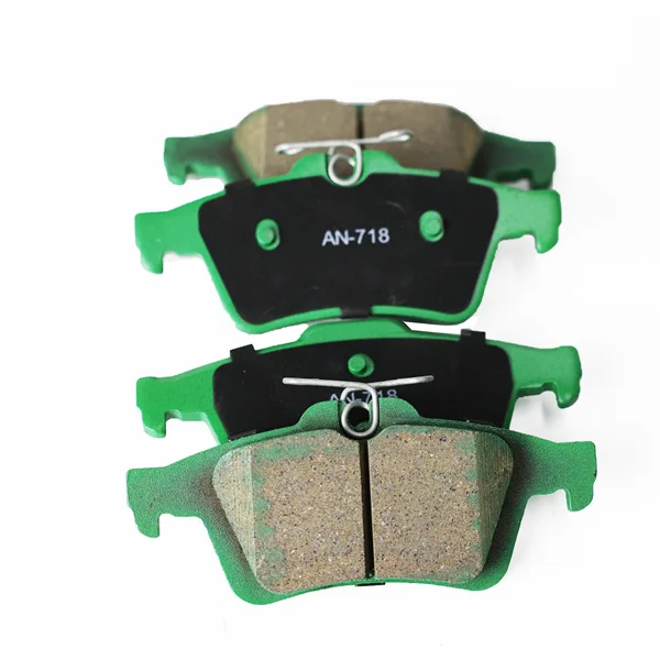 Deluxe Wear Resistance Balatas De Freno De Auto Rear CeramicAN718 Brake Pads OE C2Y3-26-48ZA for Mazda