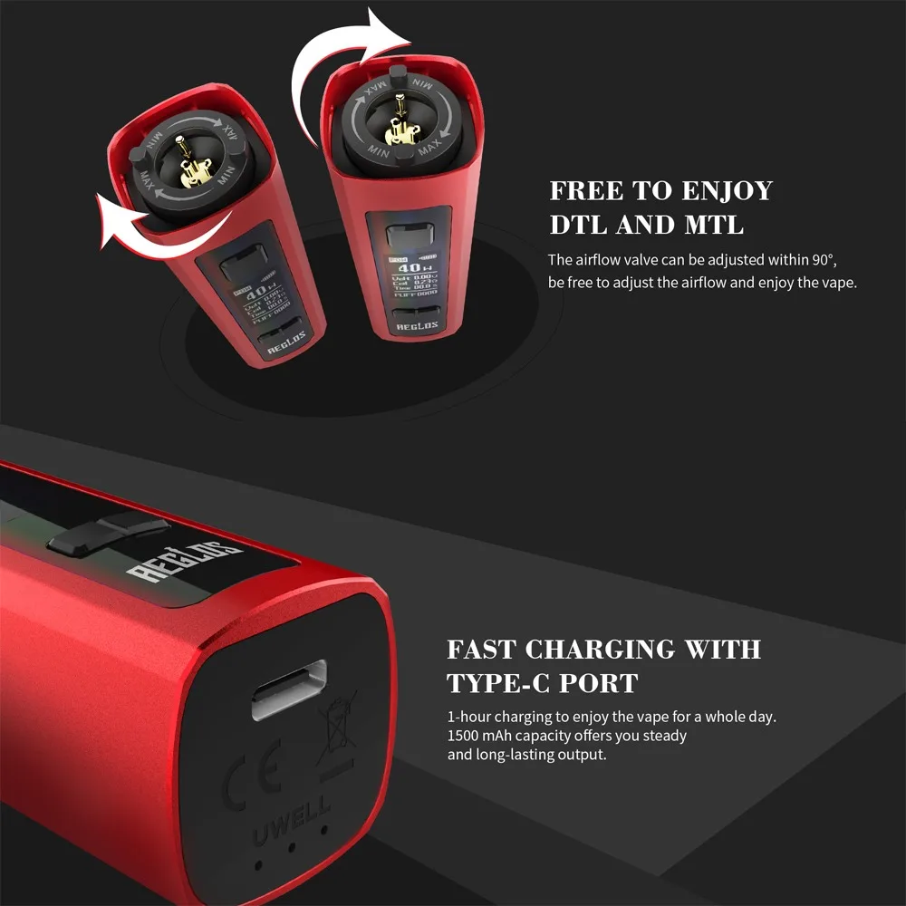 Uwell Aeglos Pod System Kit оптовая цена