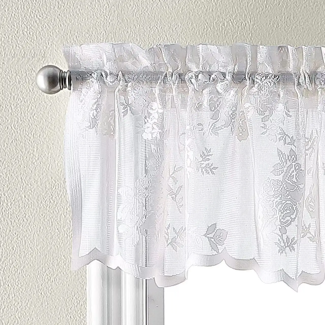 Manufacturers directly supply lace kitchen short curtain exquisite embroidered small kitchen curtain