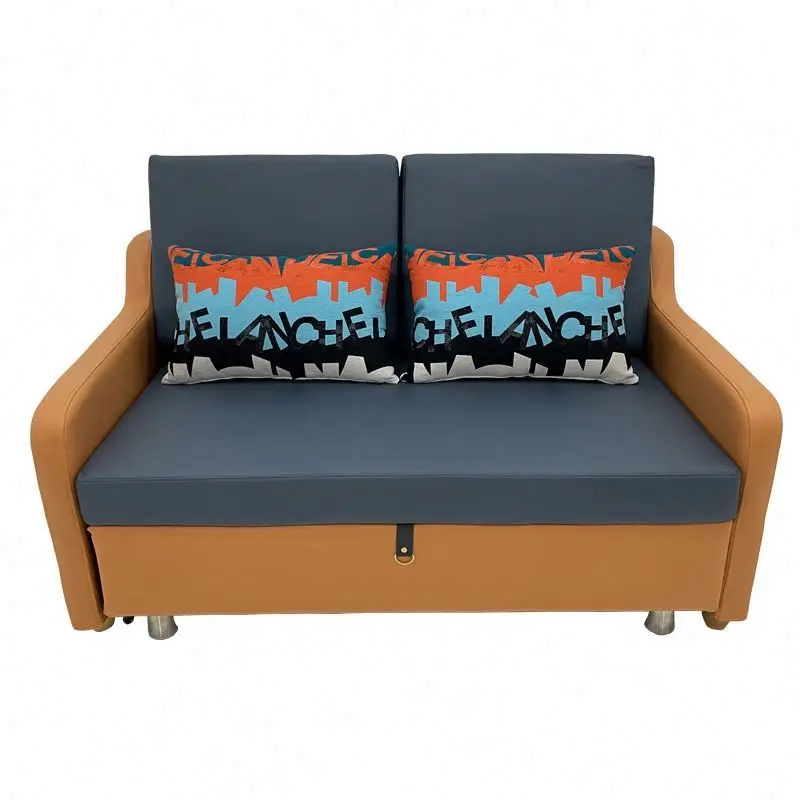 Factory Wholesale European Commercial Transform Affordable Fashion Retractable 3 Seater Couch Folding Sofa Bed