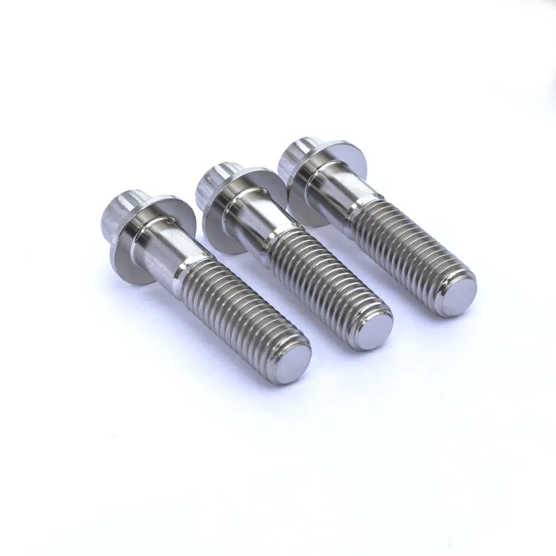 Titanium 12pt  Wheel Bolts 3/8