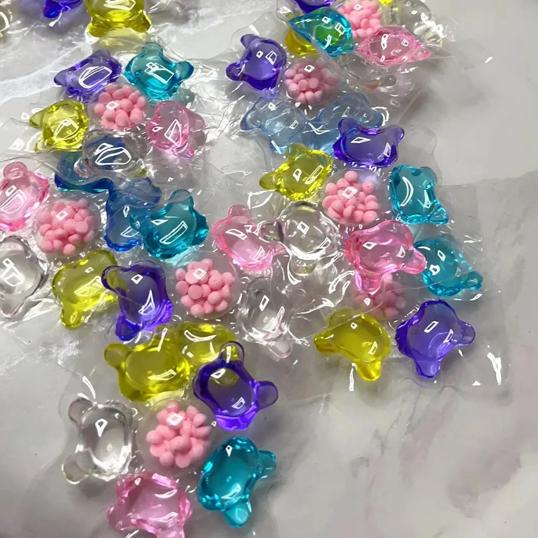 Guangzhou Perfume Laundry Soap Pods for Hotels Home Korea Detergent 5 in 1 Washing Apparel Capsules