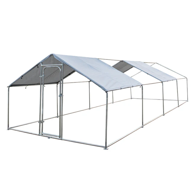 Акция: уличная Большая маленькая портативная ферма из нержавеющей стали, клетка для птицы, курятник для цыплят