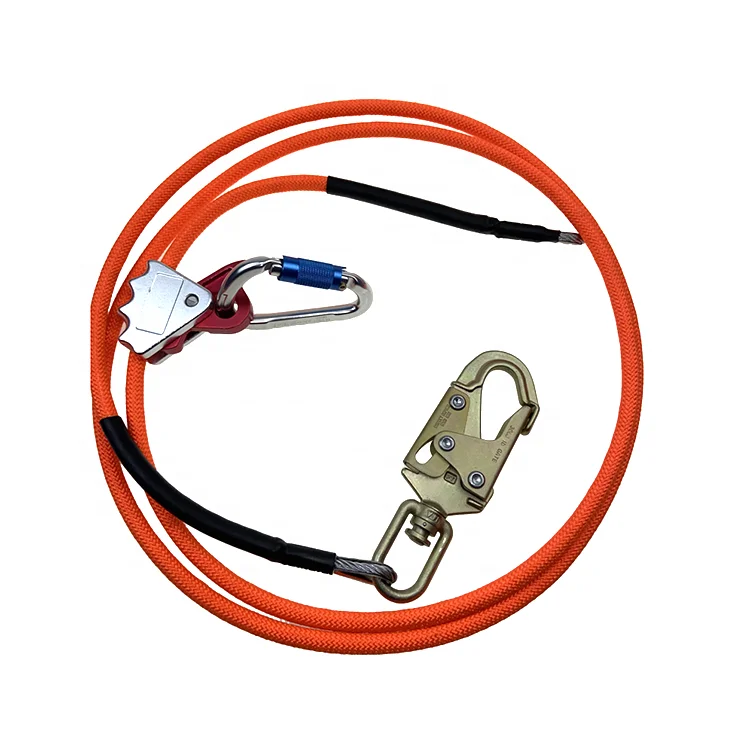 12*2.4 Tree climbing rope climbing triple lock climber