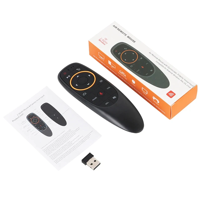 Cheap G10S Air Mouse 2.4G Wireless Keyboard Mouse with Google Assistant Voice Control For Android TV box G10 remote