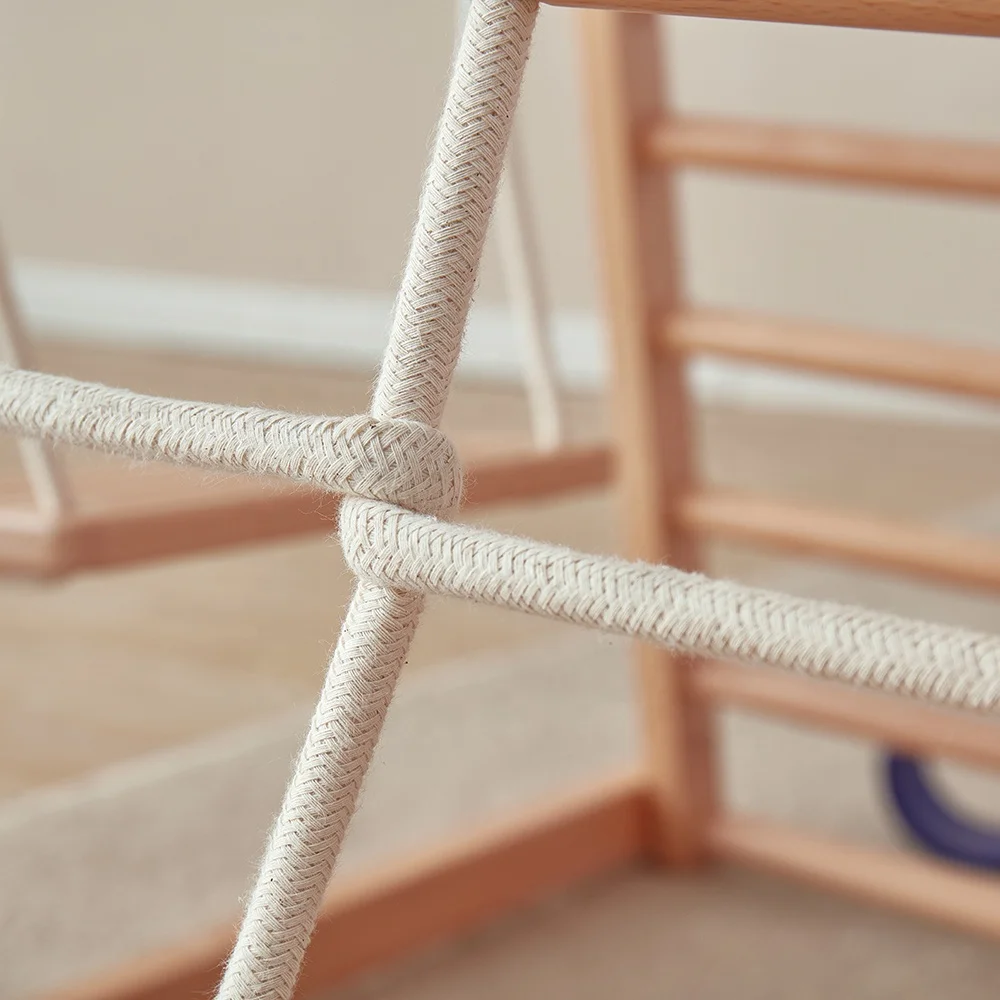 Only B2B Boori Small Indoor Kids Jungle Gym Wood Children Kids Climbing Frame For Toddler