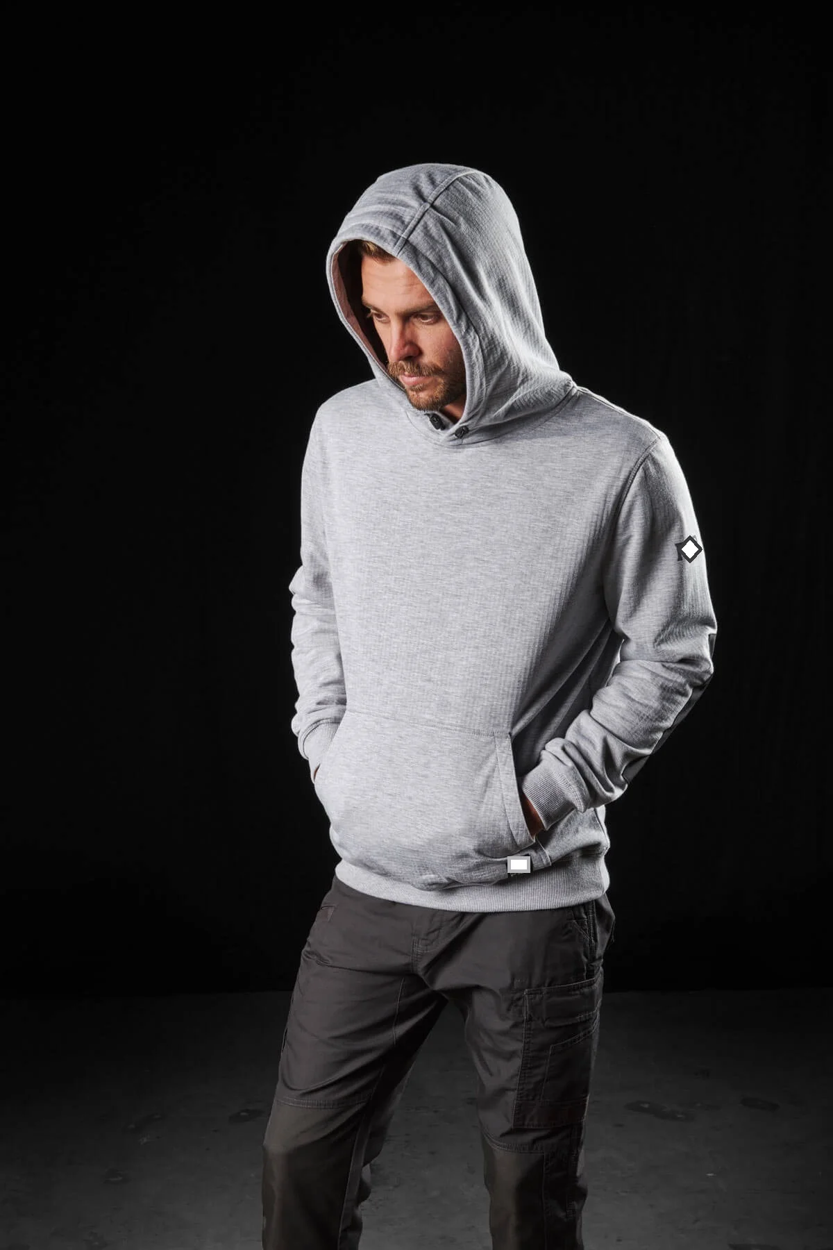 Hot Sale Hoodies Custom Logo Black Workwear Casual Work Hoodie Work Streetwear