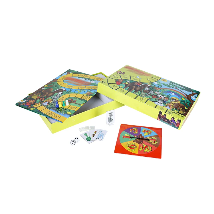 Customized Board Game Manufacturer Educational Kid Number Custom Card Game Printing Board Games For Adults