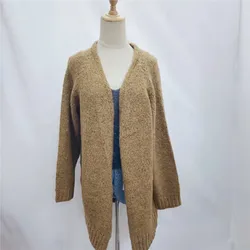 Casual Style Cardigan Women Coat Long Sleeve Sweater Soft Winter Coat for Sale