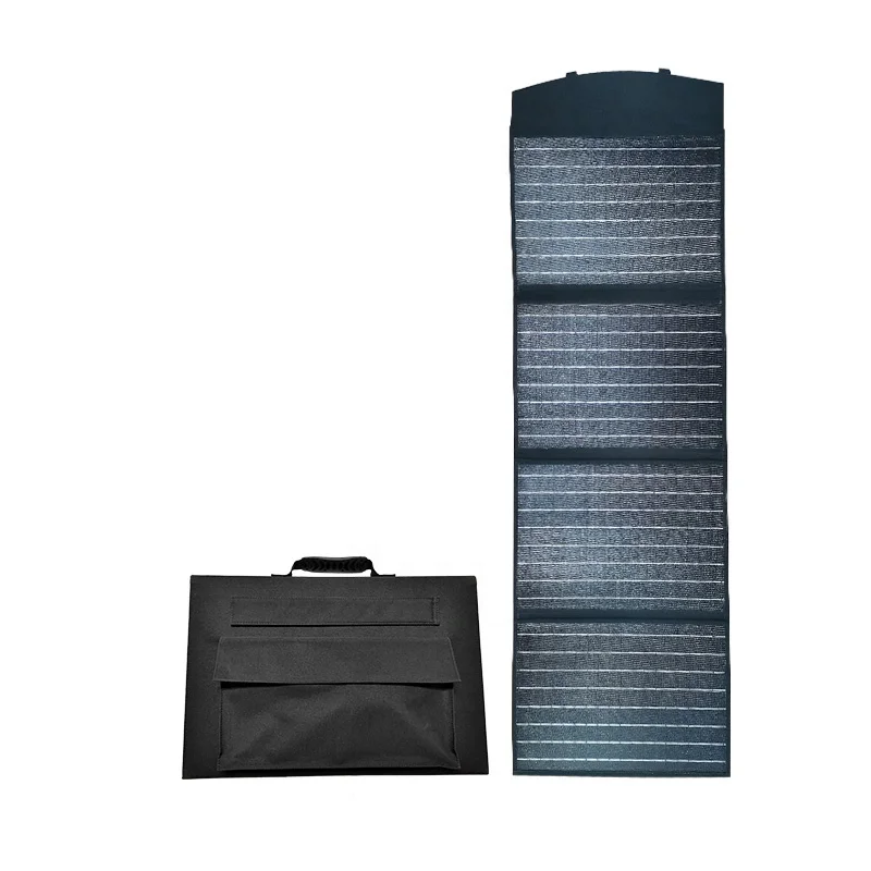 Solar Charger 100W Foldable Solar Panel Charger5v USB 18V DC Case Max Camouflage OEM Battery Time Work Socket