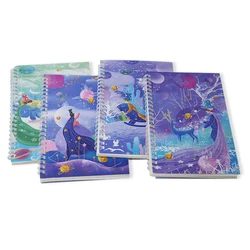 2021 cute 3d cartoon design hard cover diary notebook for student