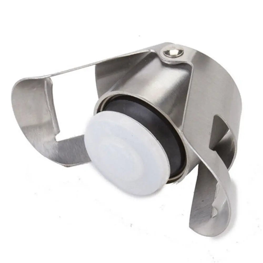 Wholesale Stainless Steel Champagne Stopper Sparkling Wine Bottle Stoppers