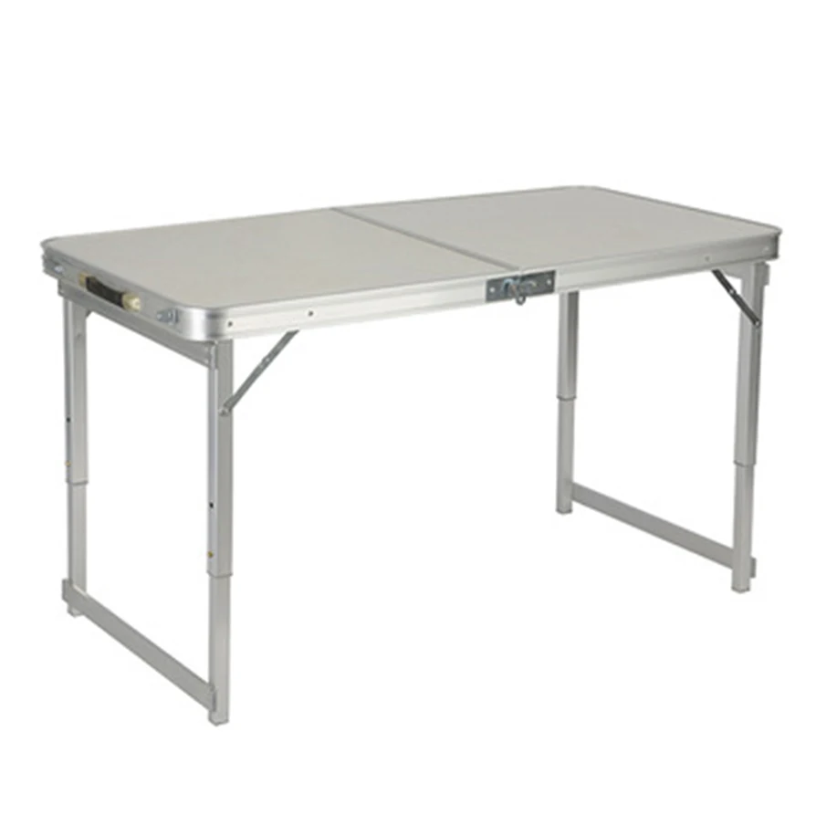 Portable Aluminum Rectangular Folding Camping Outdoor Suitcase Picnic Tables