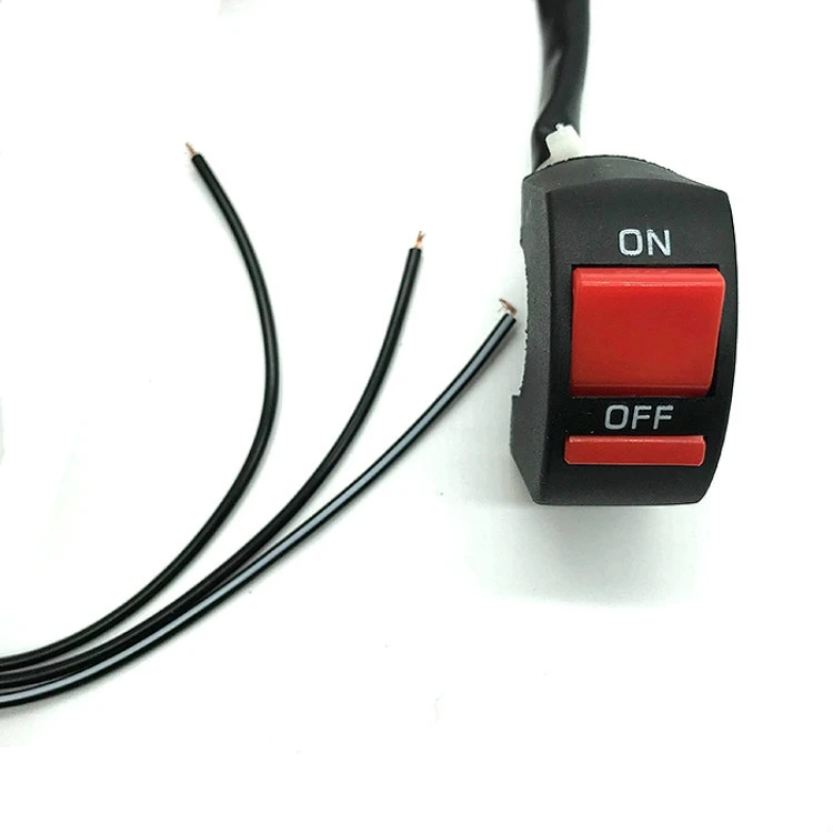 
Motorcycle Oil Pressure Switch Refitting Handlebar Switch Motorcycle Three Wire Knight Refitting Fan Double Flash 
